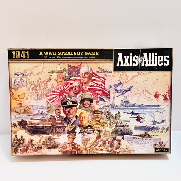 avalon Hill | Games | Axis Allies 941 Wwii Strategy Board Game Some New ...